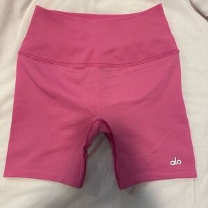 Alo Seamless Rib Bike Shorts